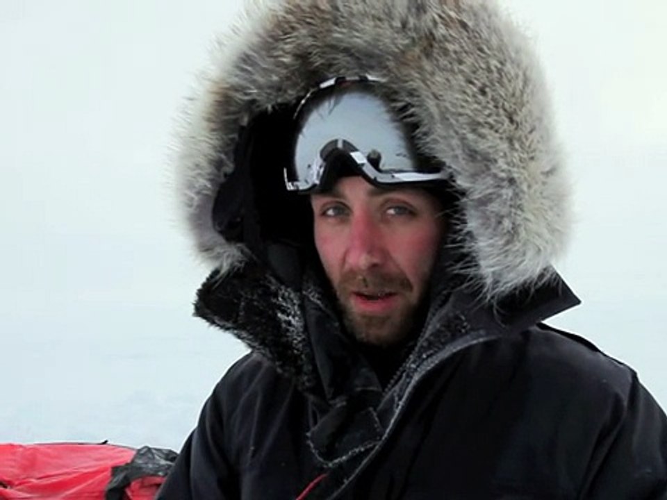 Phillipe at the Ice Base - Frozen Oceans - Arctic