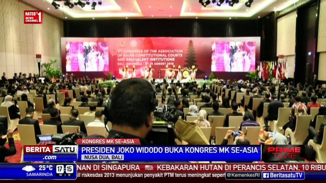Jokowi Buka Kongres AACC di Bali