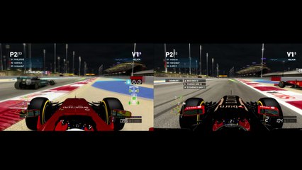 PS3 F1 2014 Bahrain 06082016 duas telas