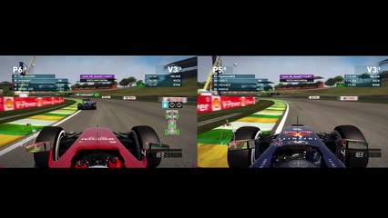 PS3 F1 2014 Brasil 06082016 duas telas