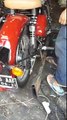 Royal enfield indonesia custom exhaust   free flow header experiment