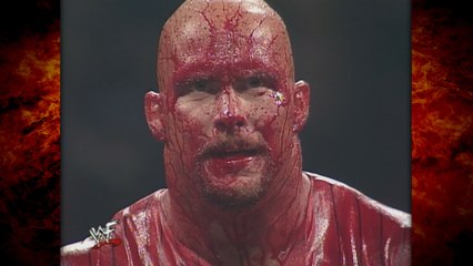 Kane Douses Stone Cold Steve Austin in Fake Blood! 6/22/98