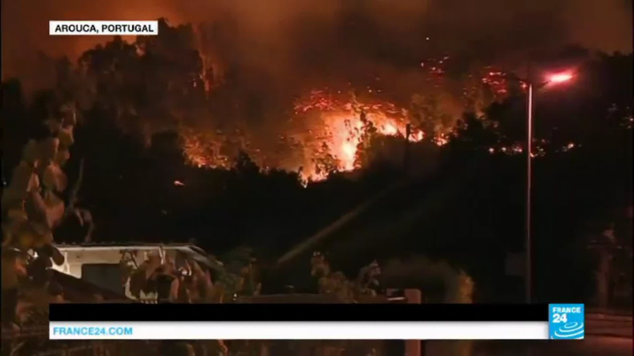 Portugal : le pays ravagé par les flammes, Lisbonne demande l'aide de l'UE