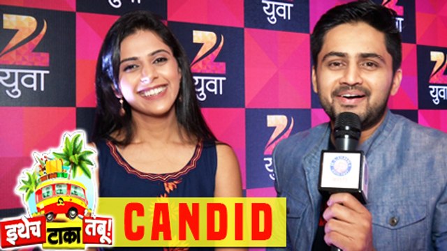 Shashank Ketkar - Madhura Deshpande Candid Chat For Itech Taka Tambu Zee Yuva Channel