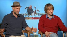 Drôles de Dindes - Interview Woody Harrelson et Owen Wilson (2) VO