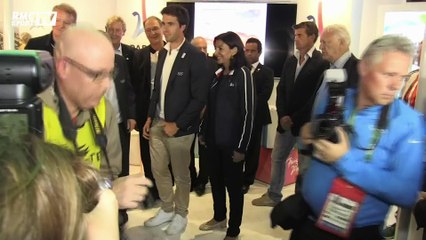 JO - Le président du CIO en visite au Club France