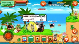 Ngọc rồng online:đi chơi tình cờ gặp supper broly và cái kết...