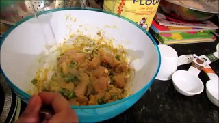 Spicy Chicken Pakora Recipe | FoodFunia