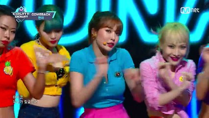[HyunA - Freaky] Comeback Stage | M COUNTDOWN 160811 EP.488