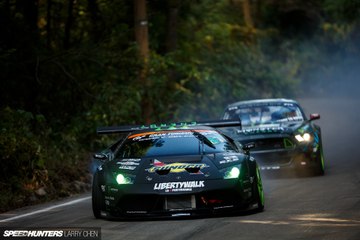 Monster Lamborghini and Mustang drift cars. Daigo Saito workshop tour