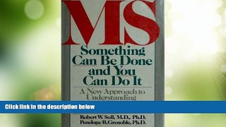 Big Deals  MS: Something Can Be Done and You Can Do It : A New Approach to Understanding and