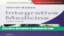 [Download] Integrative Medicine: Expert Consult Premium Edition - Enhanced Online Features and