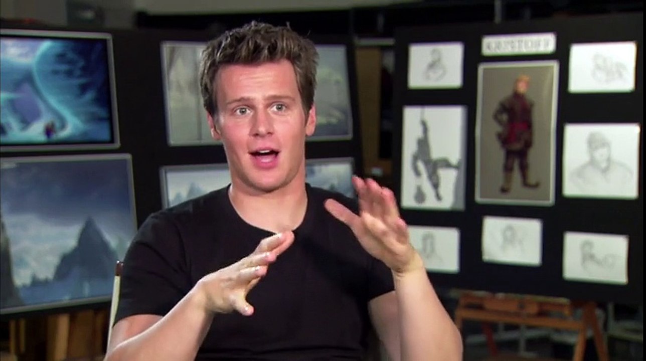 La Reine des Neiges - Interview Jonathan Groff (1) VO