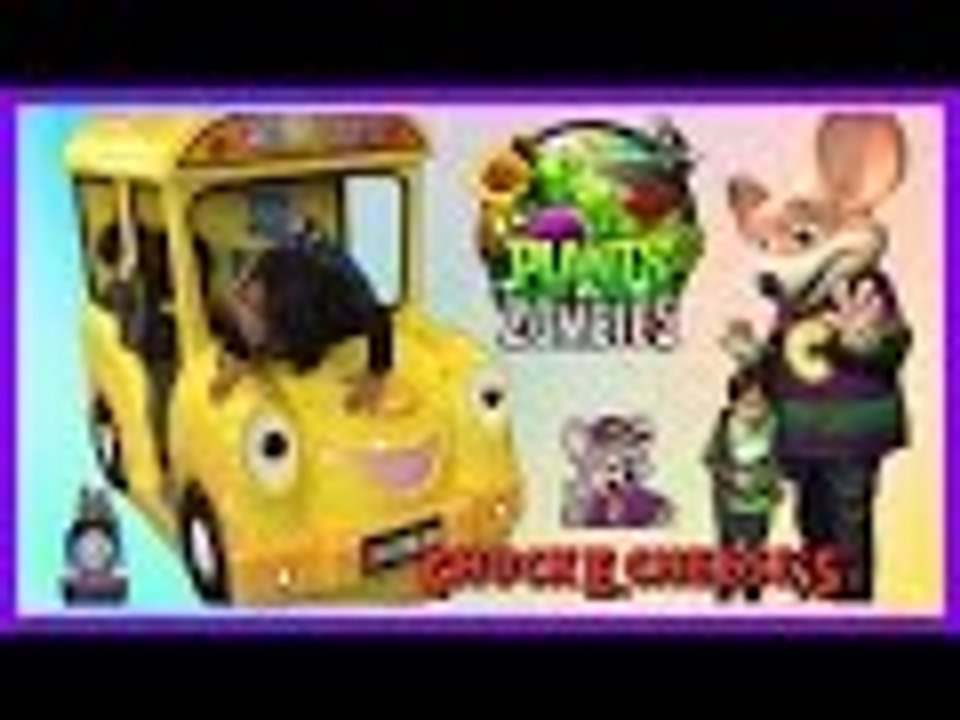 Bus Ride at Chuck E Cheese Plants vs Zombies Family Fun Indoor Games and Activities for Kids | LTC