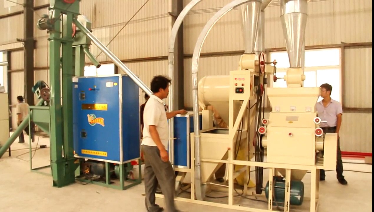 Lucao High Tech (QPS Group) 6FW-12A Automatic Corn Flour Machine