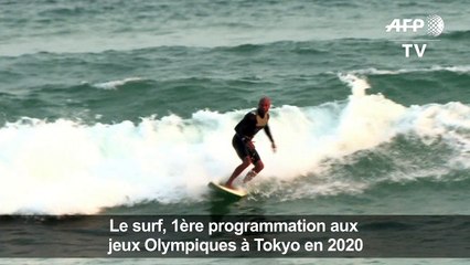 Surf, nouveau sport olympique: les surfeurs de Rio enthousiastes