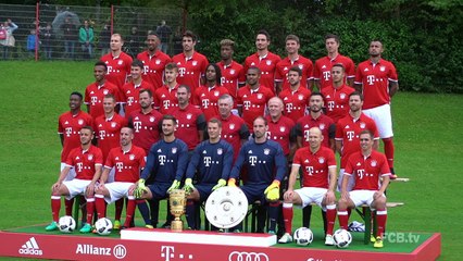 FC Bayern München - Offizieller Mannschafts Fototermin