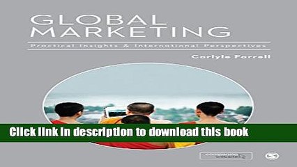 [Popular] Global Marketing: Practical Insights and International Analysis Hardcover Collection