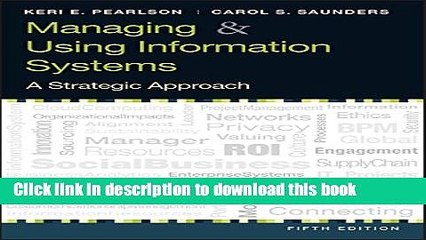 [Download] Managing and Using Information System Hardcover Free