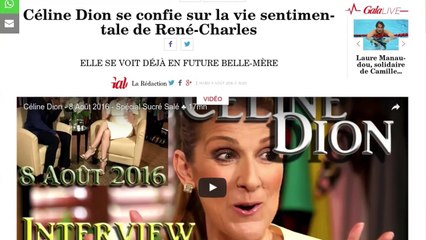 Les croustillantes confidences de Céline Dion...