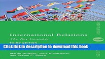 [Popular] International Relations: The Key Concepts Hardcover Online