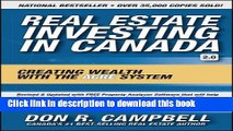 [Popular] Real Estate Investing in Canada: Creating Wealth with the ACRE System Paperback Collection
