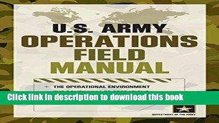 [Popular Books] U.S. Army Operations Field Manual Free Online