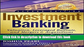 [Popular] Investment Banking: Valuation, Leveraged Buyouts, and Mergers and Acquisitions Hardcover