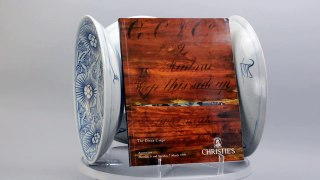 Diana Cargo dishes with Christies catalogue