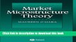 [Popular] Market Microstructure Theory Hardcover Collection