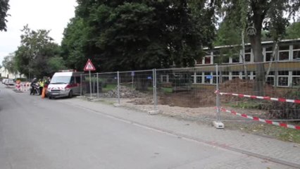 Okul Bahçesinde 2. Dünya Savaşı'ndan Kalma Bomba Bulundu