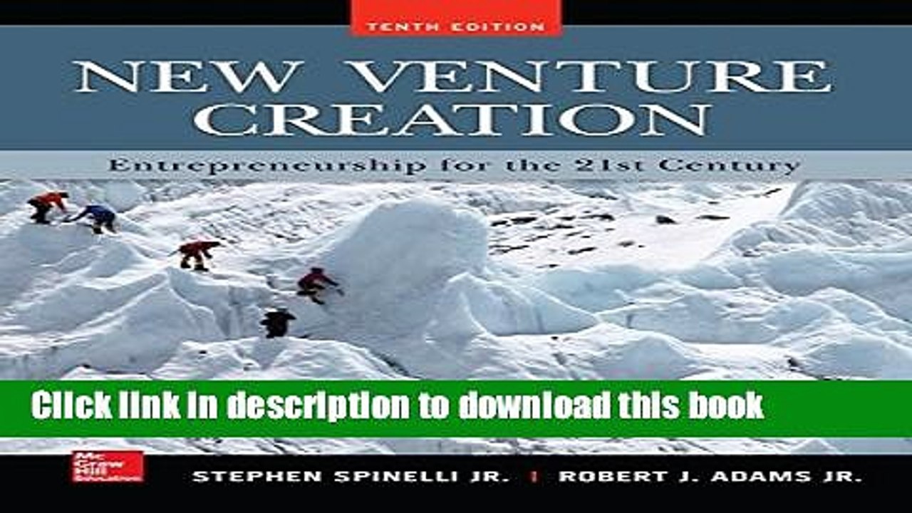 [Download] New Venture Creation: Entrepreneurship for the 21st Century Hardcover Free