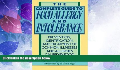 Big Deals  The Complete Guide to Food Allergy and Intolerance: Prevention, Identification, and