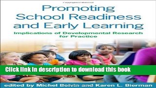 Ebook Promoting School Readiness and Early Learning: Implications of Developmental Research for