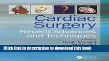 Ebook Cardiac Surgery: Recent Advances and Techniques Free Online