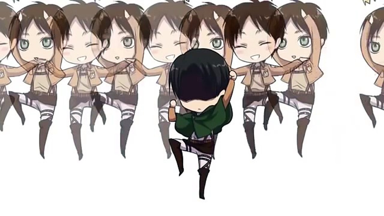 Attack on Titan Chibi Dance