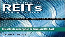 [Popular] Investing in REITs: Real Estate Investment Trusts (Bloomberg) Hardcover Collection