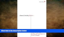 behold  Ethics-Politics-Subjectivity: Essays on Derrida, Levinas   Contemporary French Thought