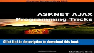 [Download] ASP.Net Ajax Programming Tricks Paperback Online