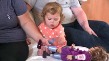 Quadruple amputee toddler gets a special doll