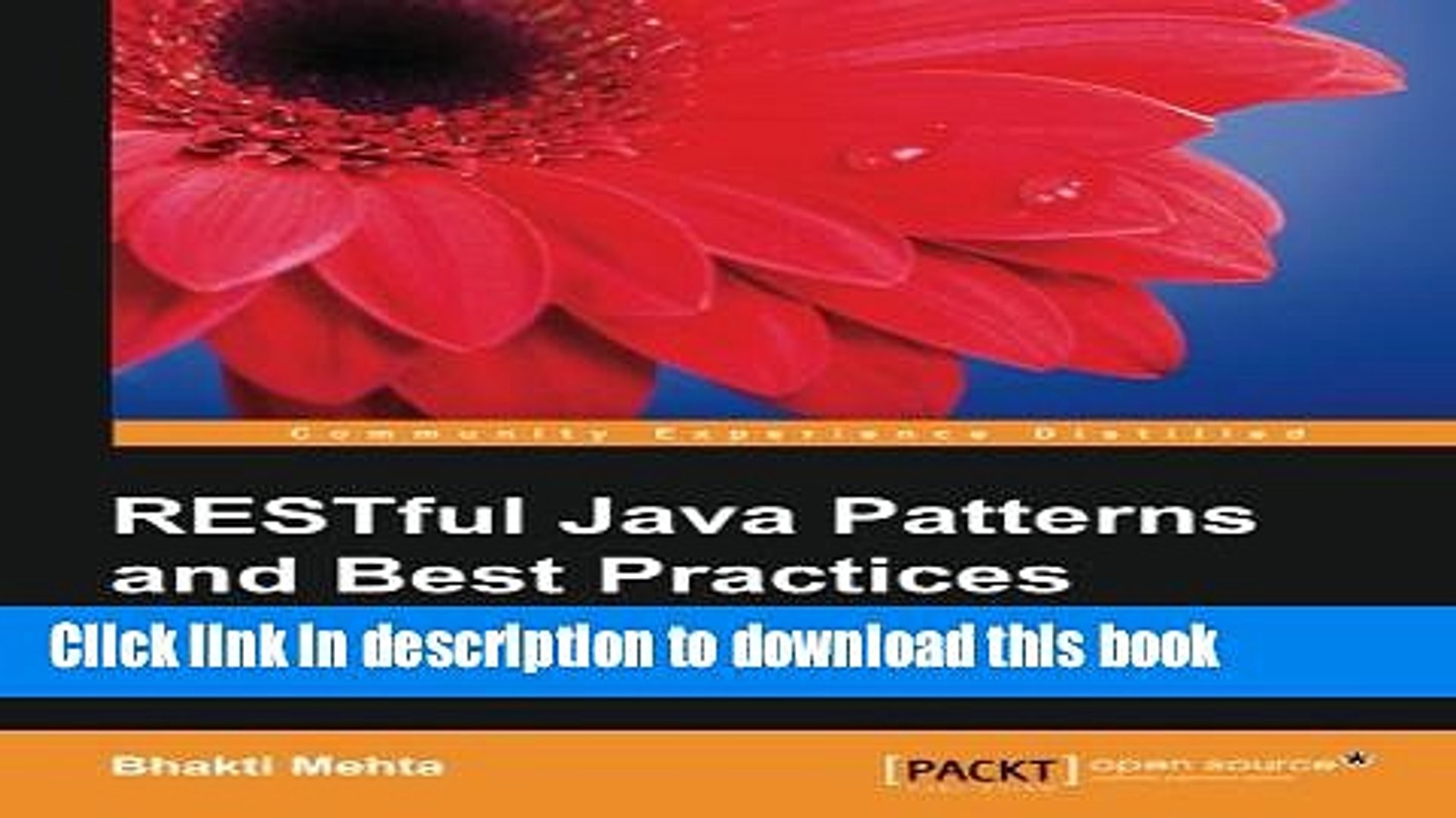 [Download] RESTful Java Patterns and Best Practices Hardcover Online