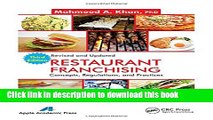 [Download] Restaurant Franchising: Concepts, Regulations and Practices, Third Edition Hardcover