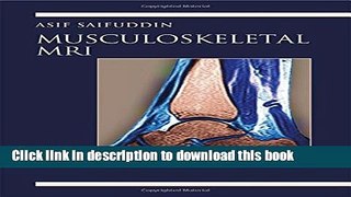 Books Musculoskeletal MRI Free Download