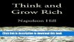 [Download] Think and Grow Rich (Start Motivational Books) Kindle Online