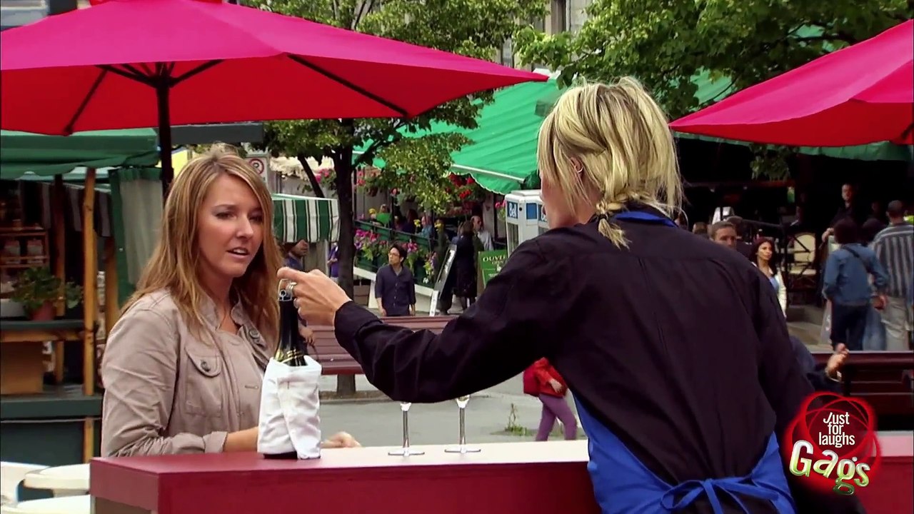 Neverending Champagne Bottle Prank !