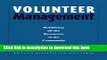 [Popular] Volunteer Management: Mobilizing All the Resources of the Community Hardcover Free