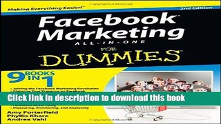 [Download] Facebook Marketing All-in-One For Dummies Kindle Collection