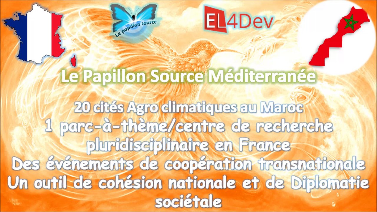 EL4DEV Le Papillon Source Méditerranée - Un outil de cohésion nationale et de diplomatie sociétale
