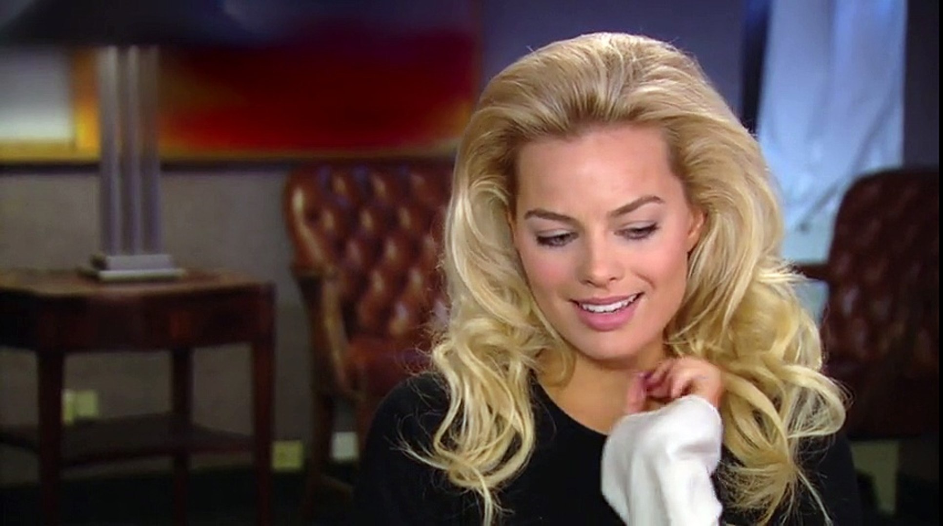 Margot Robbie Loup De Wall Street Le Loup de Wall Street - Interview Margot Robbie VO - Vidéo Dailymotion