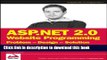 [Download] ASP.NET 2.0 Website Programming: Problem - Design - Solution Hardcover Online